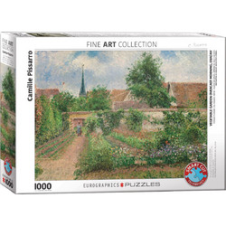 Puzzle Eurographics Vegetable Garden Overcast Morning by Pissaro Camille 1000 Κομμάτια