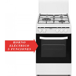 Vitrokitchen CB5535BNE NAT Κουζίνα Αερίου με Εστίες Αερίου 55cm