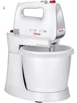 MPM MMR-20Z White Μίξερ με Κάδο 3lt 750W