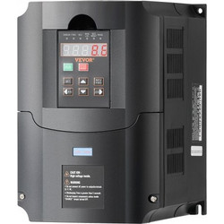 VEVOR VFD 10HP, 7,5KW, 35A, 1 ή 3 Φάση Είσοδος 220V σε Τριφασική 220V Έξοδος Μεταβλητής συχνότητας μετάδοσης κίνησης, Είσοδος 40-60Hz, Έξοδος VFD 0-400Hz για έλεγχο ταχύτητας CNC κινητήρα ατράκτου