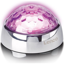 LENCO TTA-080SI 2 σε 1, σταθεροποιητής δίσκου βινυλίου με βάρος 250g και disco ball