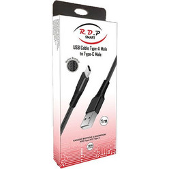 Red Point USB-A to USB-C 18W 1m Black 27851