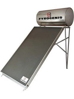 Fyrogenis 120lt 2m² Glass Διπλής Ενέργειας
