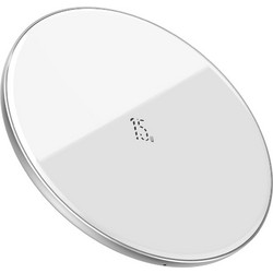 Baseus Simple Ασύρματος Φορτιστής Qi Pad 15W White WXJK-B02