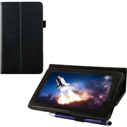 Volte-Tel Book Stand Leather Black (Lenovo Tab E7)