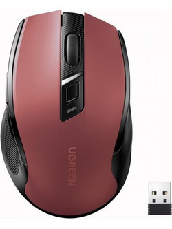 Ugreen MU006 Ασύρματο Ποντίκ Red 15065