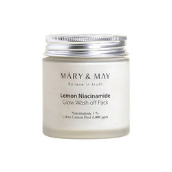 Mary & May Lemon Niacinamide Glow Κρεμώδης Μάσκα Προσώπου για Λάμψη 125gr