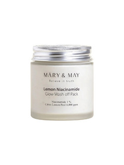 Mary & May Lemon Niacinamide Glow Κρεμώδης Μάσκα Προσώπου για Λάμψη 125gr