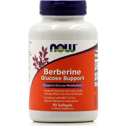 Now Foods Berberine Glucose Support 90 Μαλακές Κάψουλες