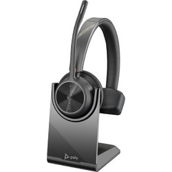 Ασύρματα Ακουστικά με Μικρόφωνο Poly Voyager 4310 UC - Μαύρο