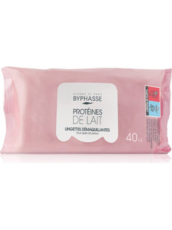 Byphasse Face & Eyes Μαντηλάκια Ντεμακιγιάζ 40τμχ
