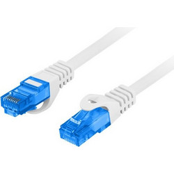 Lanberg S/FTP Cat.6a Καλώδιο Δικτύου Ethernet 0.5m Grey