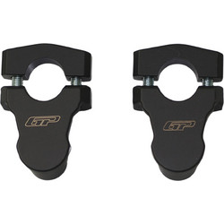 GP Kompozit universal ρυθμιζόμενοι αποστάτες τιμονιού 22mm μαύροι