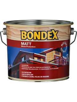 Bondex Matt 743 Βερνίκι Εμποτισμού Ξύλου Έτοιμο προς Χρήση Ματ Μαόνι Ανοιχτό 0.75lt