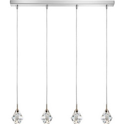ΦΩΤΙΣΤΙΚΟ ΚΡΕΜΑΣΤΟ 01465 LED 12W 3000K 85x16cm Ν. 123-01465-09B