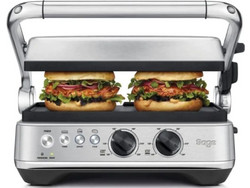 Sage The BBQ Press Grill SGR700BSS4EEU1 Τοστιέρα Γκριλιέρα με Αποσπώμενες Πλάκες για 2 Τοστ 1800W