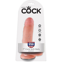 Lovetoy Nature Cock Ρεαλιστικό Dildo με Βεντούζα & Όρχεις 17.8cm Tan