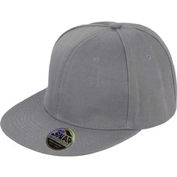 Result Ανδρικό Καπέλο Jockey Snapback Υφασμάτινο Γκρι RC083X