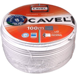 Cavel SAT703Β (100μ) ομοαξονικό καλώδιο, αγωγός 1,13mm Χαλκός