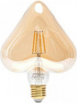 Λάμπα Νήματος Καρδιά LED E27 4W 1800K 125x164mm