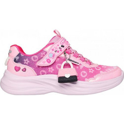 Skechers Power Jams Παιδικά Sneakers Φούξια 302199L-PKMT