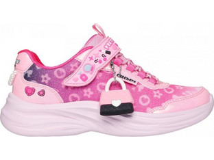 Skechers Power Jams Παιδικά Sneakers Φούξια 302199L-PKMT