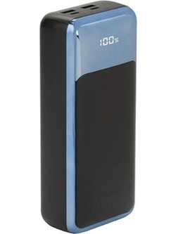 Rivacase VA1080 Power Bank 30000mAh με 2 Θύρες USB-A & 2 Θύρες USB-C Black