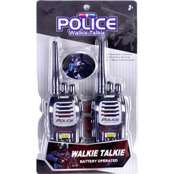 Walkie Talkie Police Μπαταρίας Με Κεραία