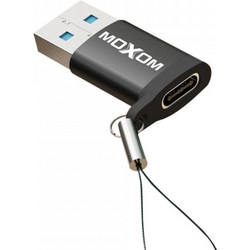 MOXOM CB144 ΠΡΟΣΑΡΜΟΓΕΑΣ ΦΟΡΤΙΣΗΣ USB 3.0 ΑΡΣΕΝΙΚΟ TYPE-C ΘΗΛΥΚΟ