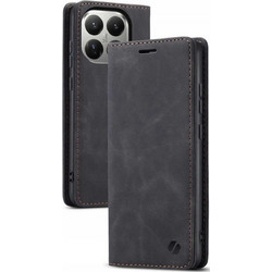 Spacecase Wallet Θήκη Πορτοφόλι Black (Xiaomi 15T)