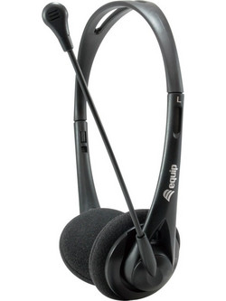 Equip 245302 On Ear Ακουστικά Υπολογιστή με Μικρόφωνο & 3.5mm Jack