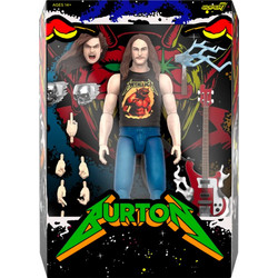 Metallica - Cliff Burton (Superhero Poster) Ultimates! 7" Scale Action Figure (Wave 2) - AF886636