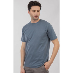 T-shirt μονόχρωμο Double