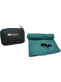 AlpinTec Dryfast M - Πετσέτα Microfiber 50 x 100 cm, Χρώμα: Navy