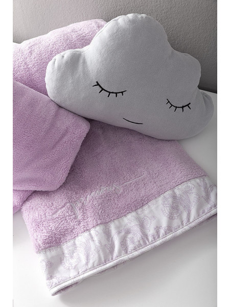 Nima Home Baby Precious Κουβέρτα Αγκαλιάς Freece 80x110 Ροζ