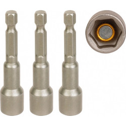 ΚΑΡΥΔΑΚΙ ΓΙΑ ΔΡΑΠΑΝΟ 8mm (ΜΑΓΝΗΤΙΚΑ) ΣΕΤ 3 τμχ WP408203 WORKPRO (ΚΑΡΤΕΛΑ) Ποσοτ.10.00