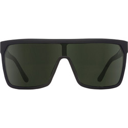 SPY Flynn 000604067 Black Ανδρικά Γυαλιά Ηλίου Μάσκα Κοκάλινα Μαύρα με Γκρι Καθρέπτη Φακό