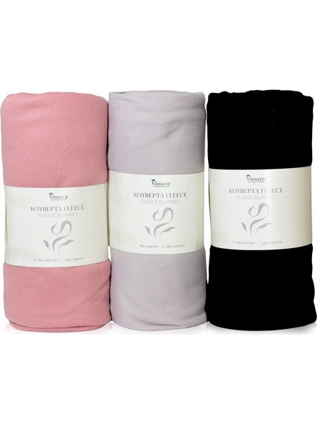 Κουβέρτα Fleece 160x220cm Απαλή & Ζεστή NoS13030-1
