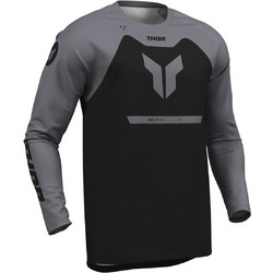 Μπλούζα Παιδική THOR Ridemode Menace Jersey Μαύρη-Γκρι