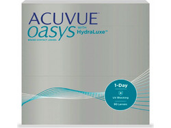 Acuvue Oasys with HydraLuxe Ημερήσιοι Φακοί Επαφής Αστιγματικοί Σιλικόνης Υδρογέλης με Φίλτρο UV 90τμχ