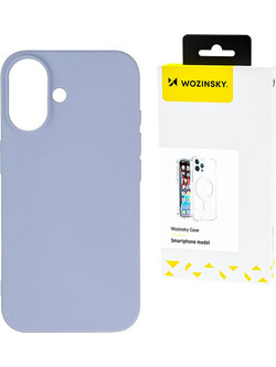 Wozinsky Silicone Case for Samsung Galaxy S24 FE - Purple