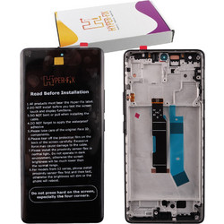 XIAOMI REDMI NOTE 14 PRO 4G ΟΘΟΝΗ AMOLED + TOUCH SCREEN + LENS + FRAME HF-560003000O600 BLACK HYPER-FIX SERVICE PACK