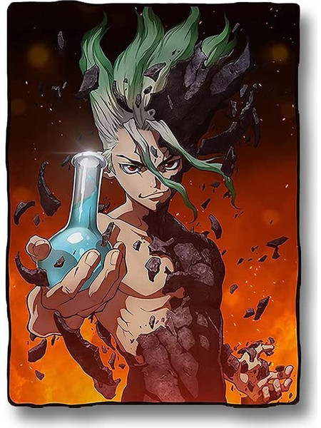 DR STONE - Senku - Blanket 114x152cm
