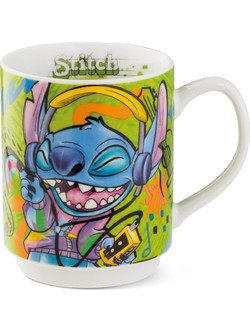STITCH - 14oz Mug - Green