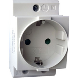 Πρίζα ράγας σούκο 2P+E 16A 2,5M 250V - DY02090001N