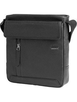 Ανδρικό δερμάτινο τσαντάκι χιαστί CIAK RONCATO 20055601 ΜΑΥΡΟ