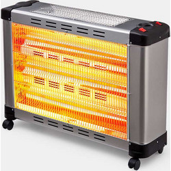 Akel AS1210 Grey Σόμπα Χαλαζία 2900W με Θερμοστάτη