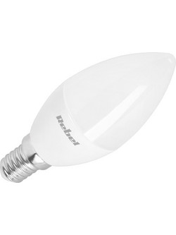 REBEL ZAR0524-1 Λάμπα LED E14 8W/230V 4000K κερί