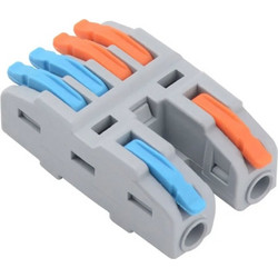 POWERTECH κλέμα σύνδεσης καλωδίων TOOL-0107, 4pin προς 2pin, 5τμχ