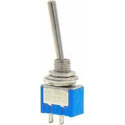 Toggle Switch Mini On-Off 2P Μικροδιακόπτης Μοχλού Mini ON-OFF 2 Πόλων